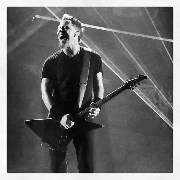 james hetfield metallica heavy metal live